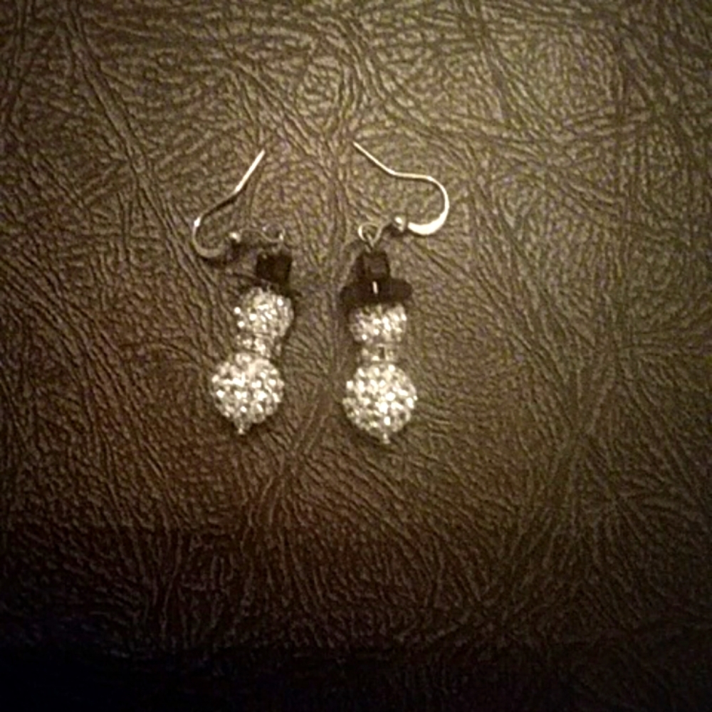 ❄️Hand-made Snowman Earrings ❄️☃️ ❄️ Winter Sale❄️